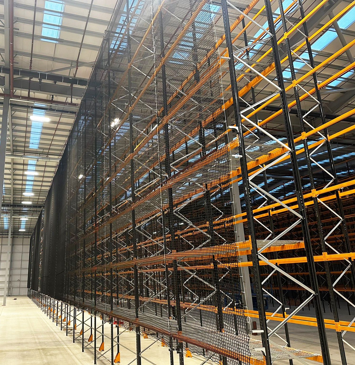 Net For Warehouse Racks Warehouse Netting Solutions- Fortega